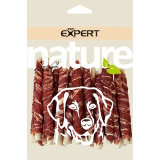 Pet Expert 500g tyčinka žvýkací s kachním a chrupavkou 13cm dog